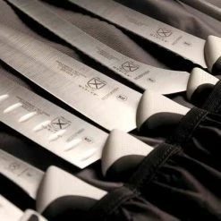 Mercer Cutlery Mercer Millennia 8pc Knife Roll Set (White) 9 Mercer Cutlery Mercer Millennia 8pc Knife Roll Set (White) -Outlet Knife Accessories Store m21821wh mercer white millennia 8pc knife roll set