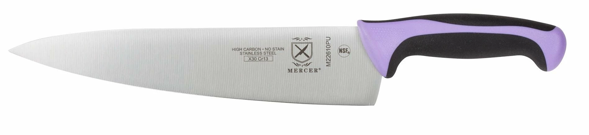 Mercer Cutlery Mercer Millennia 10" Chef's Knife (Purple) 3 Mercer Cutlery Mercer Millennia 10" Chef's Knife (Purple)