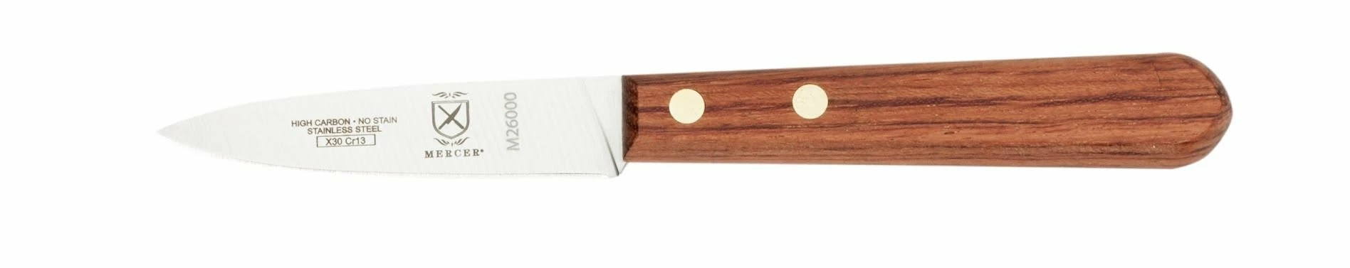 Mercer Cutlery Mercer Praxis 3" Paring Knife (Rosewood) 3 Mercer Cutlery Mercer Praxis 3" Paring Knife (Rosewood)