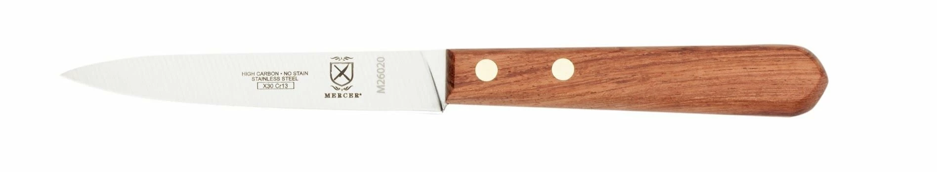 Mercer Cutlery Mercer Praxis 4" Paring Knife (Rosewood) 3 Mercer Cutlery Mercer Praxis 4" Paring Knife (Rosewood)