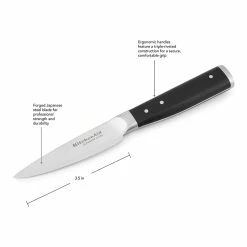 KitchenAid Non-Electrics KitchenAid Gourmet Forged 3.5" Paring Knife With Sheath -Outlet Knife Accessories Store paring dimensions 1