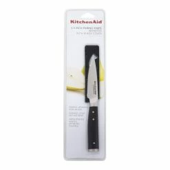 KitchenAid Non-Electrics KitchenAid Gourmet Forged 3.5" Paring Knife With Sheath | Serrated -Outlet Knife Accessories Store serrated package