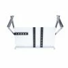 Drop Block Under Cabinet Knife Storage Rack - Small, White -Outlet Knife Accessories Store sm2w 1