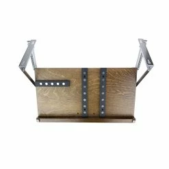 Drop Block Under Cabinet Knife Storage Rack - Small, Walnut