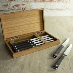 Shun Cutlery Kai PRO By Shun Steak Knife Set | 6-Piece 7 Shun Cutlery Kai PRO By Shun Steak Knife Set | 6-Piece -Outlet Knife Accessories Store steak2 1