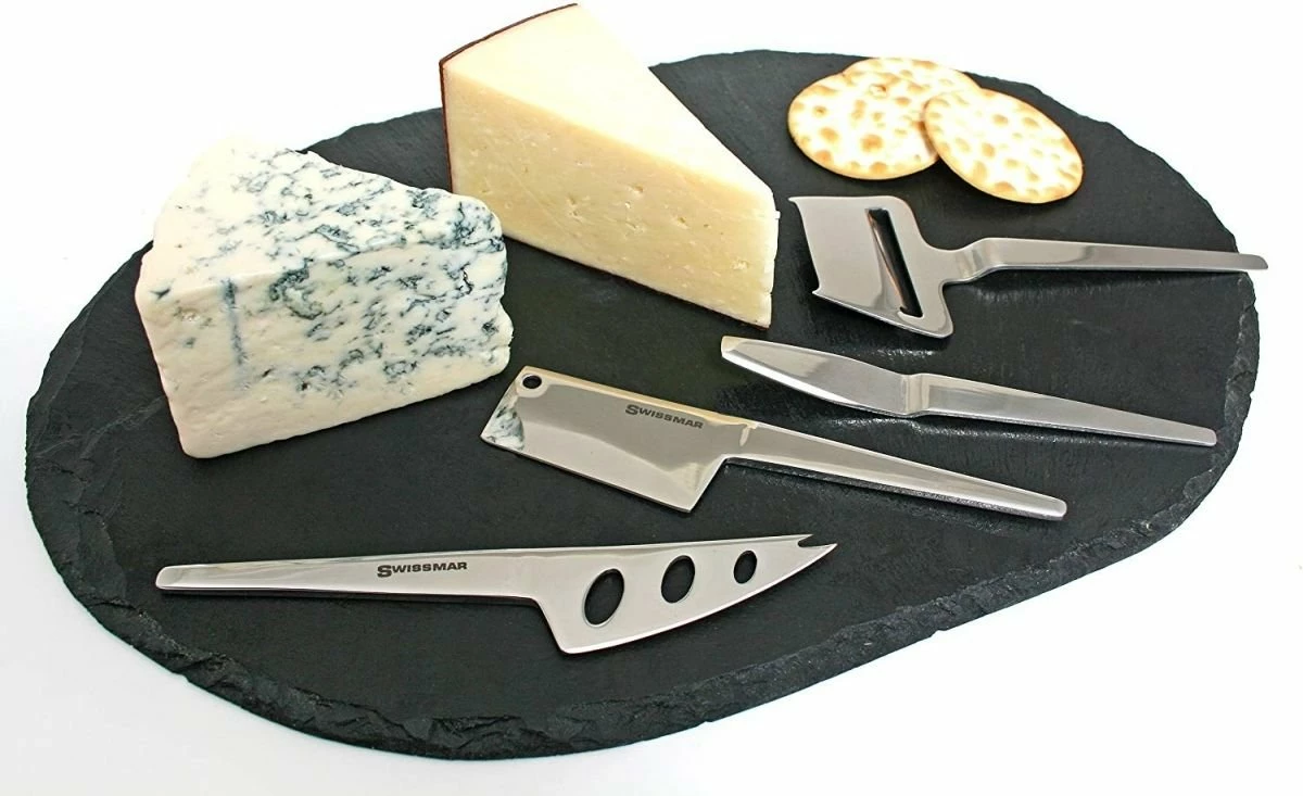 Swissmar 4-Piece Slim-Line Cheese Knife Set 4 Swissmar 4-Piece Slim-Line Cheese Knife Set - Image 2