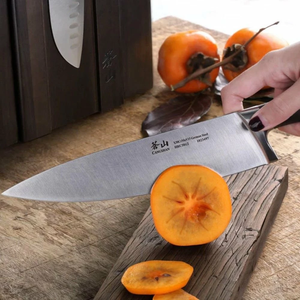 Cangshan Cutlery Cangshan A Series Denali 14-Piece Magnetic Knife Block Set 7 Cangshan Cutlery Cangshan A Series Denali 14-Piece Magnetic Knife Block Set - Image 5