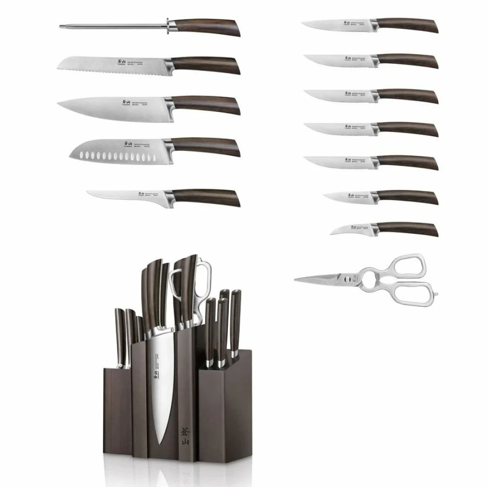 Cangshan Cutlery Cangshan A Series Denali 14-Piece Magnetic Knife Block Set 4 Cangshan Cutlery Cangshan A Series Denali 14-Piece Magnetic Knife Block Set - Image 2