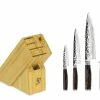 Shun Cutlery Shun Premier 5-Piece Starter Block Set -Outlet Knife Accessories Store tdms0512 profiles