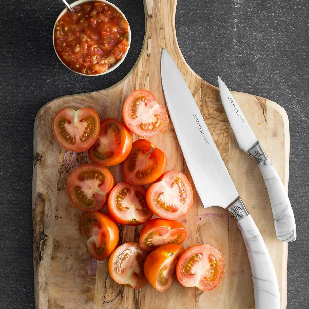 Viners Eternal Marble 8" Chef Knife 5 Viners Eternal Marble 8" Chef Knife - Image 3