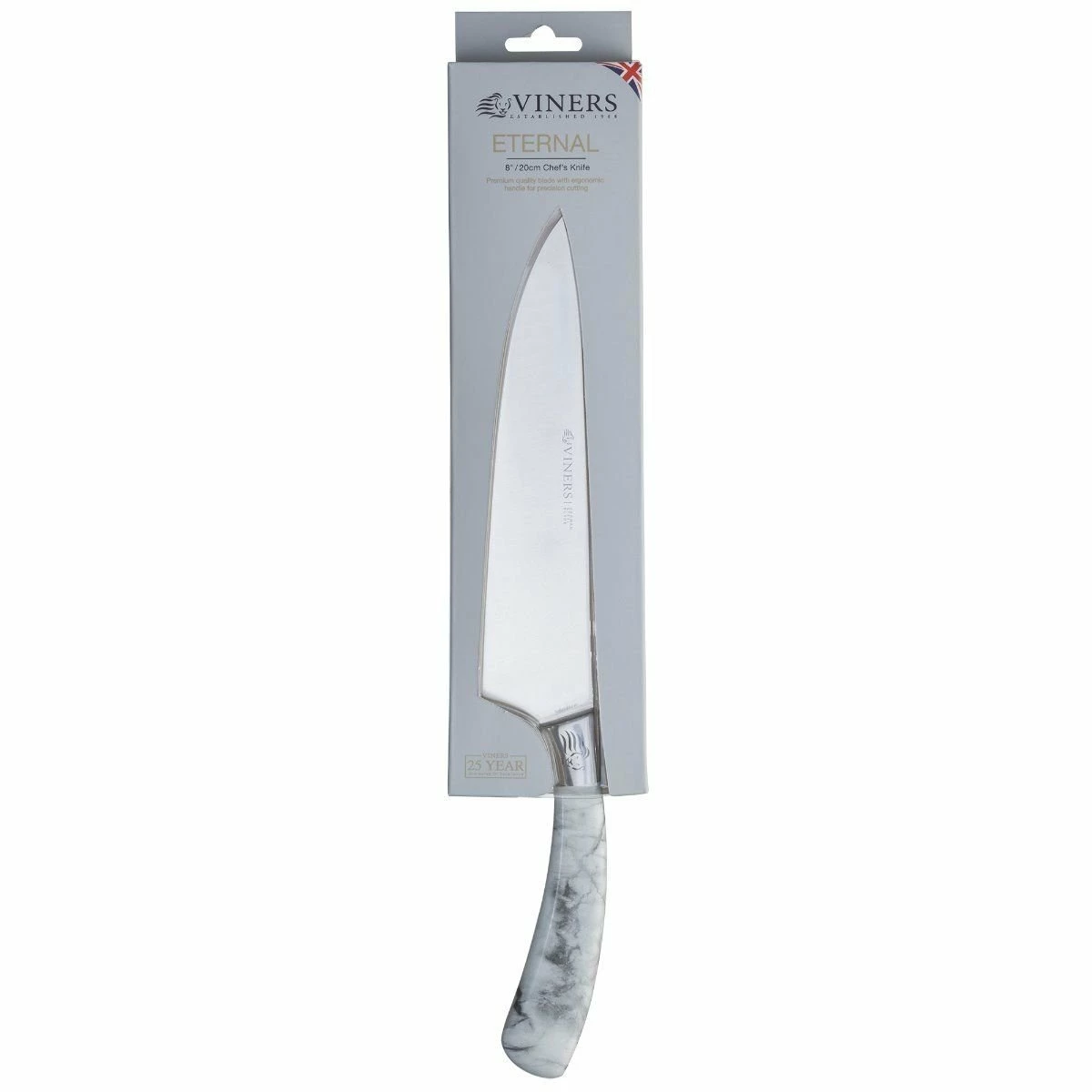 Viners Eternal Marble 8" Chef Knife 4 Viners Eternal Marble 8" Chef Knife - Image 2