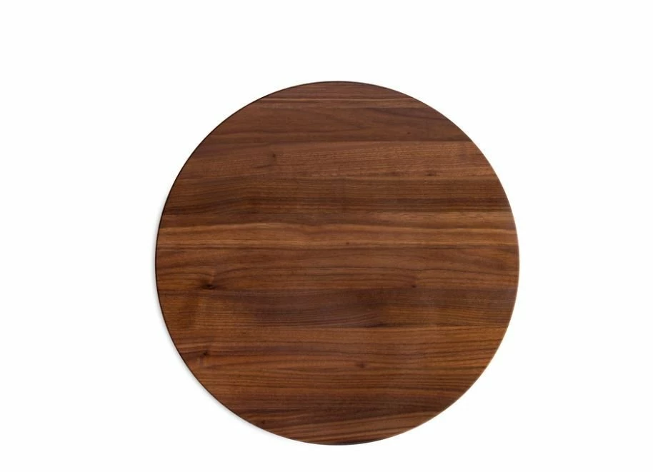 John Boos - 18" Round Cutting Board - Edge Grain – Walnut 4 John Boos - 18" Round Cutting Board - Edge Grain – Walnut - Image 2