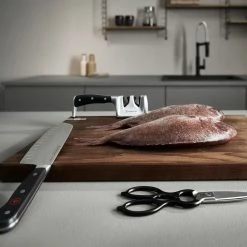 Wusthof Cutlery Wusthof Classic Ikon 2-Stage Handheld Knife Sharpener -Outlet Knife Accessories Store wocs mood front 06