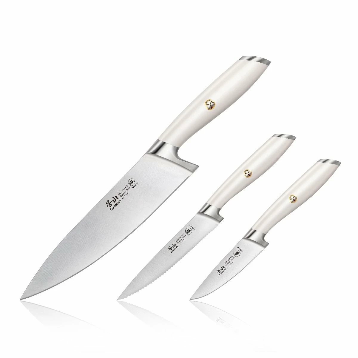 Cangshan Cutlery L1 Series 3-Piece Starter Knife Set 3 Cangshan Cutlery L1 Series 3-Piece Starter Knife Set - Image 2